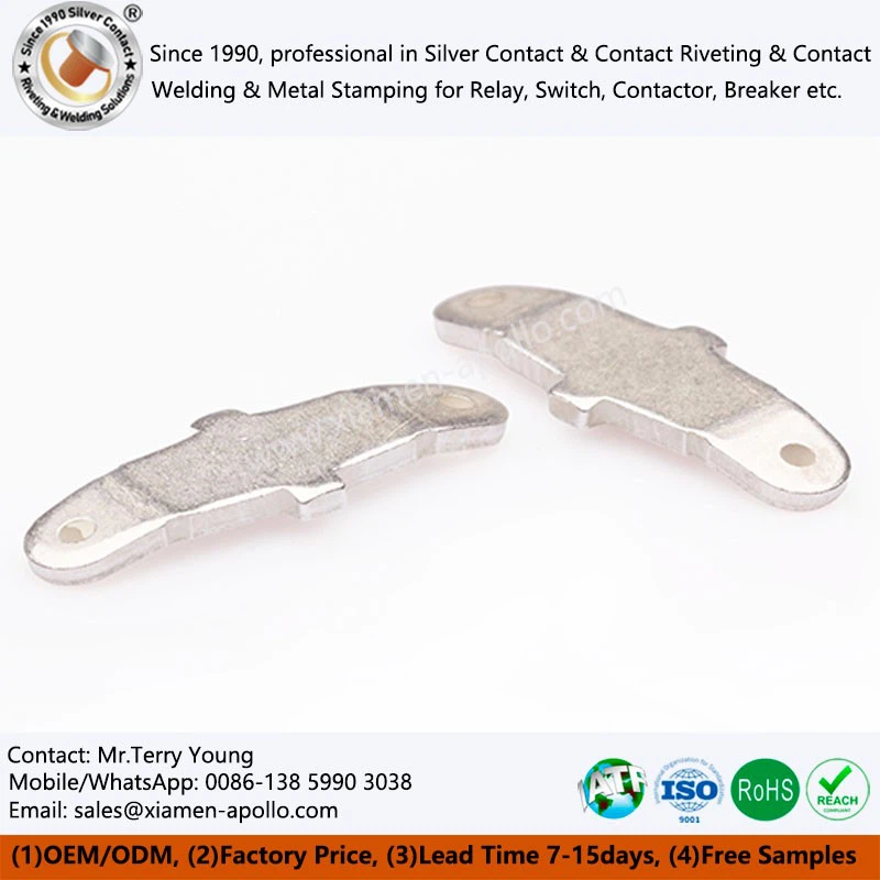 In-Die Staking with Pure Silver Plate for Switch