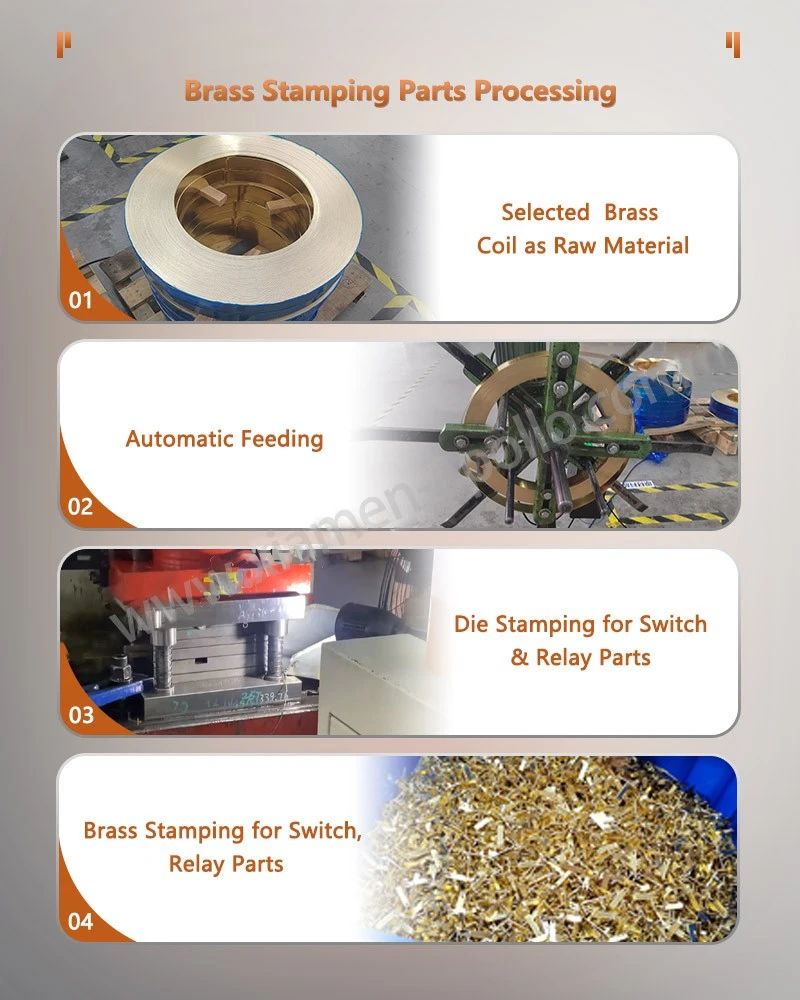 Brass Stamped Parts Components processing Brass Stamped Parts Components processing