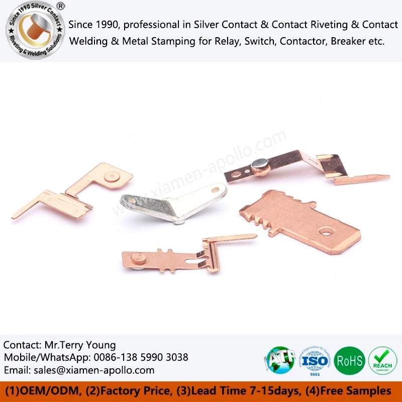 Metal Parts Silver Contacts Metal Parts Silver Contacts